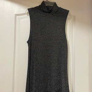 Black Turtle Neck Dress Size M